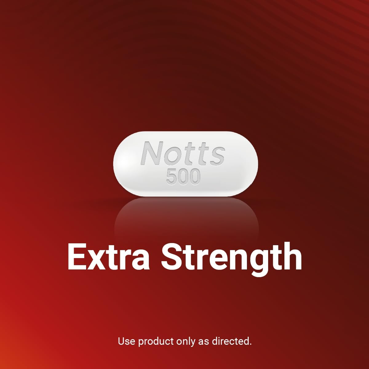 NOTTS Extra Strength 100 caplets caplets