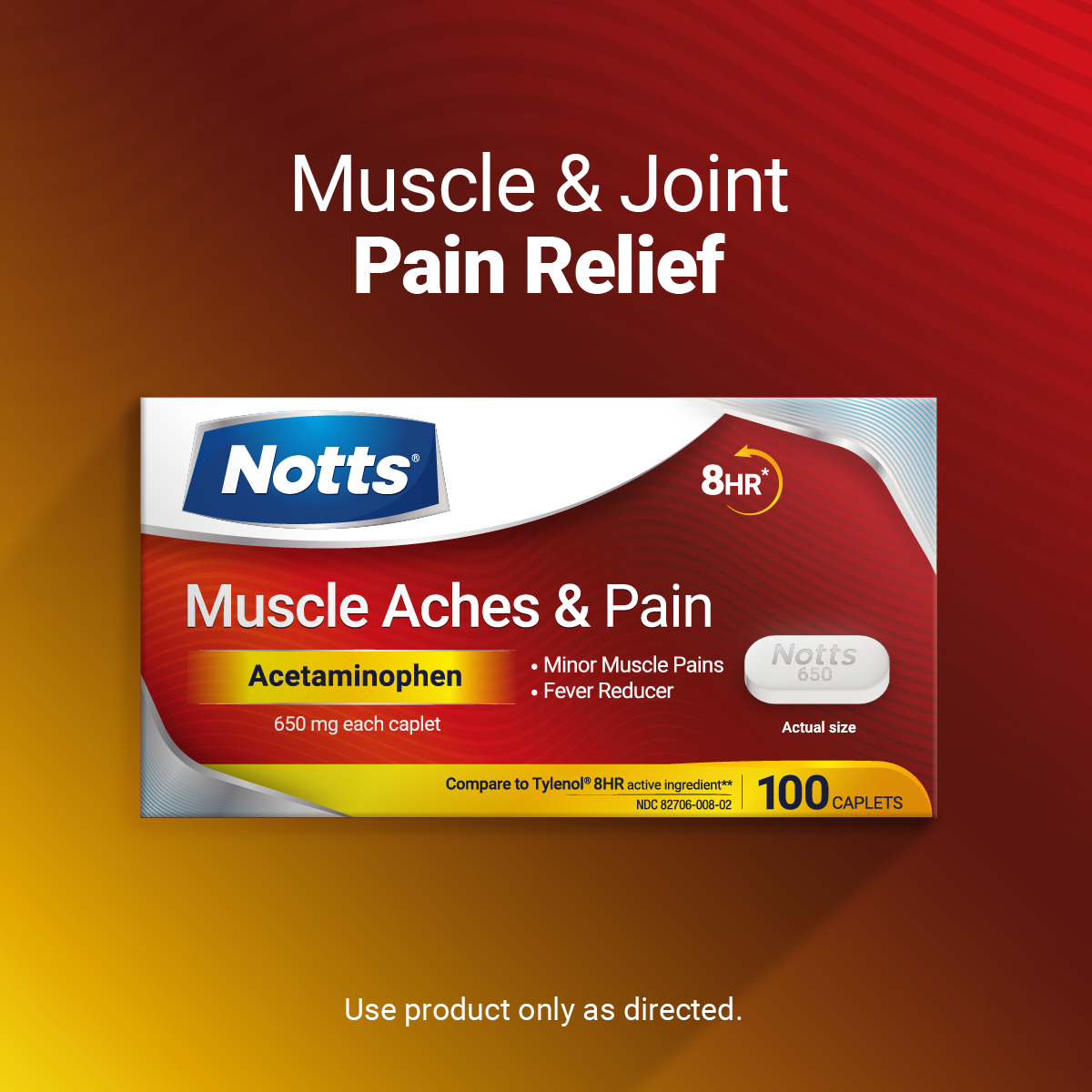 NOTTS Muscle Aches & Pain Drug Pain 100
