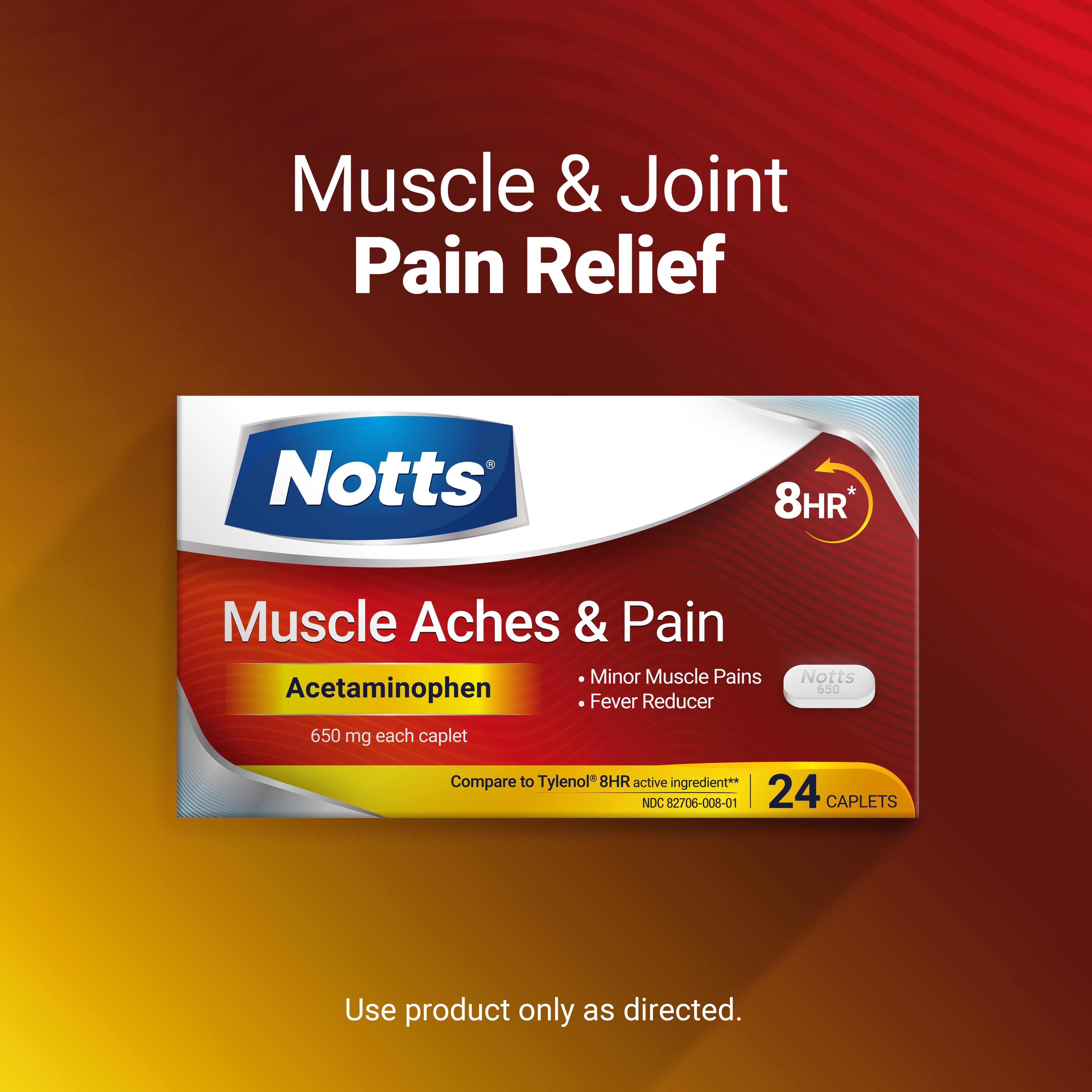 NOTTS Muscle Aches & Pain Drug Pain Relief