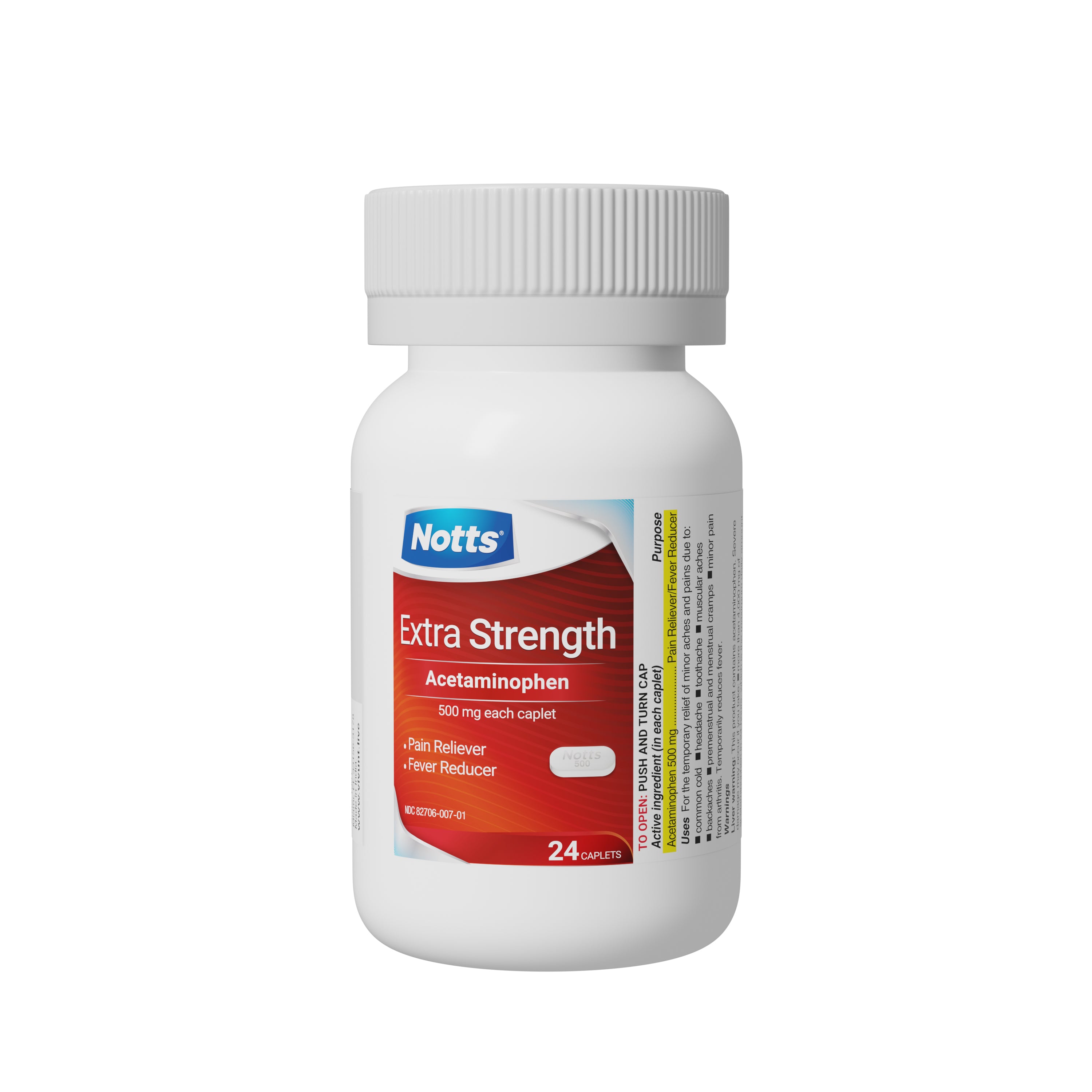 NOTTS Extra Strength 24 caplets