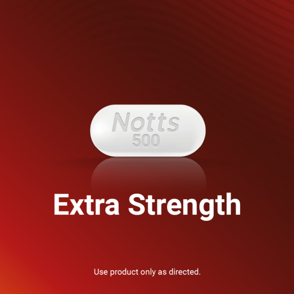 NOTTS Extra Strength 24 tablets